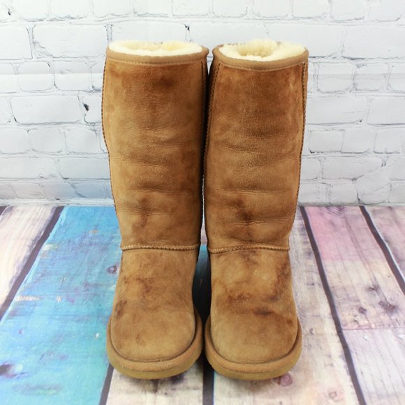 UGG Australia Classic Tall Winter Boots Sz 6 - Picture 5 of 10